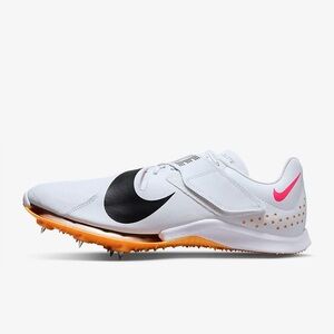 Nike Air Zoom LJ Elite Track & Field Jumping Spikes Size 4.5 White CT0079-101